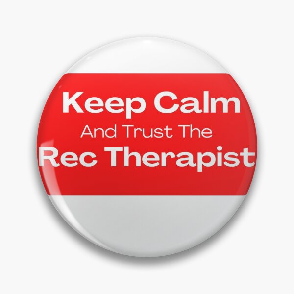 Item preview, Keep Calm and Trust The Rec Therapist designed and sold by RecTherapyAndMore.