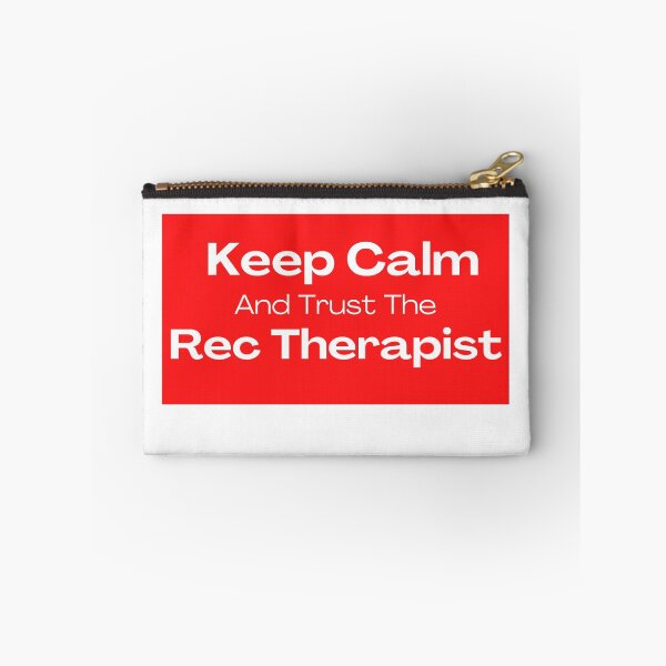 Item preview, Keep Calm and Trust The Rec Therapist designed and sold by RecTherapyAndMore.