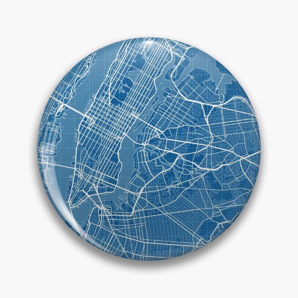 Item preview, New York City Map of the USA - Blueprint designed and sold by deMAP.