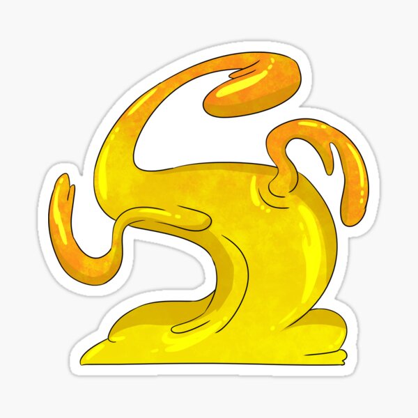 Ochre Jelly Sticker