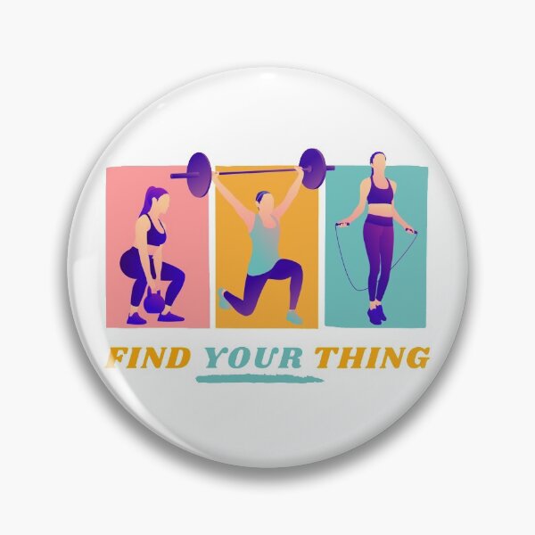 Item preview, Find Your Thing - Strength Training for Women designed and sold by WildBerryArt.