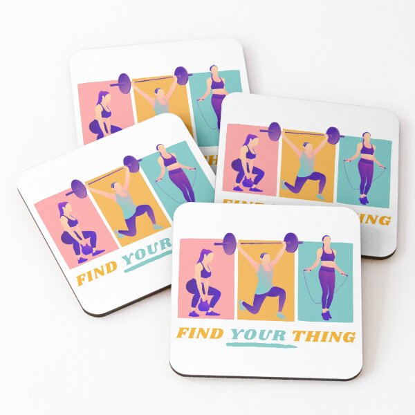 Item preview, Find Your Thing - Strength Training for Women designed and sold by WildBerryArt.