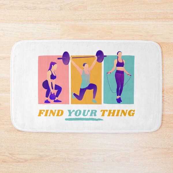 Item preview, Find Your Thing - Strength Training for Women designed and sold by WildBerryArt.