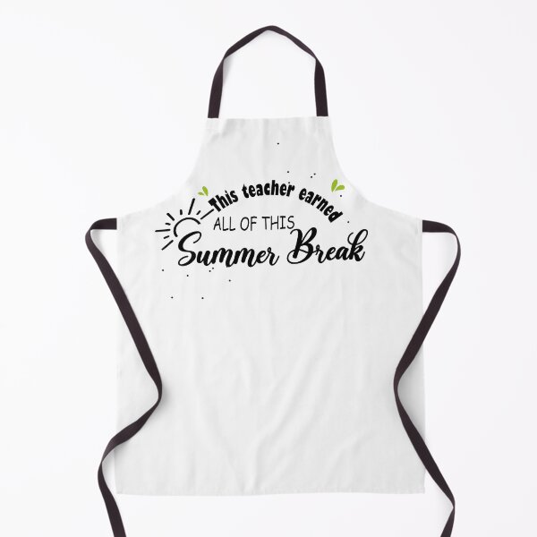 Item preview, This Teacher Earned All Of This Summer Break funny designed and sold by RedJazz.