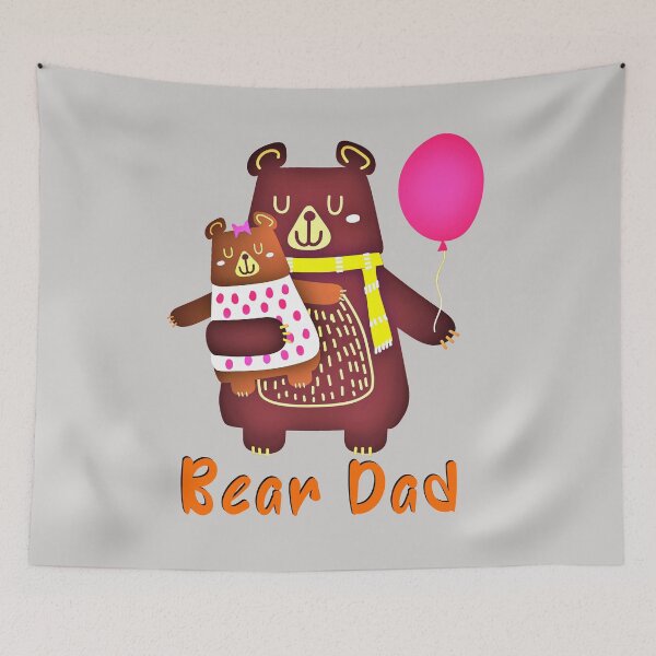 Item preview, BEAR DAD CARE | PAPA BEAR CARE designed and sold by NATUREZONE.