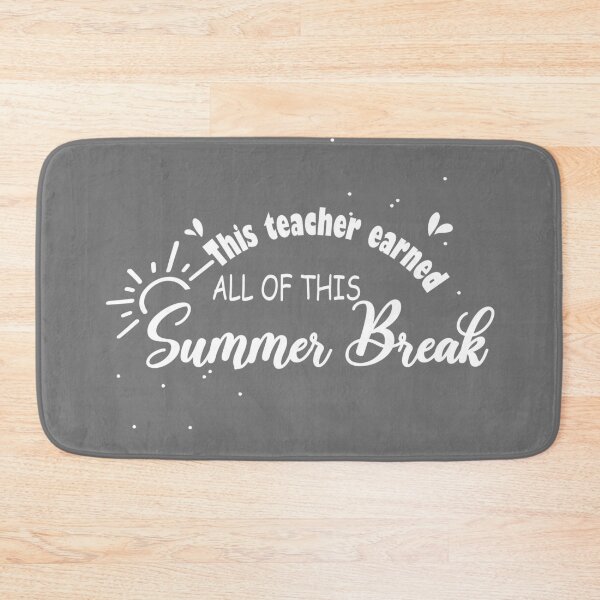 Item preview, This Teacher Earned All Of This Summer Break funny humour designed and sold by RedJazz.