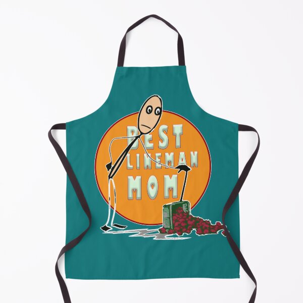 Item preview, Best Lineman Mom designed and sold by roleshop.