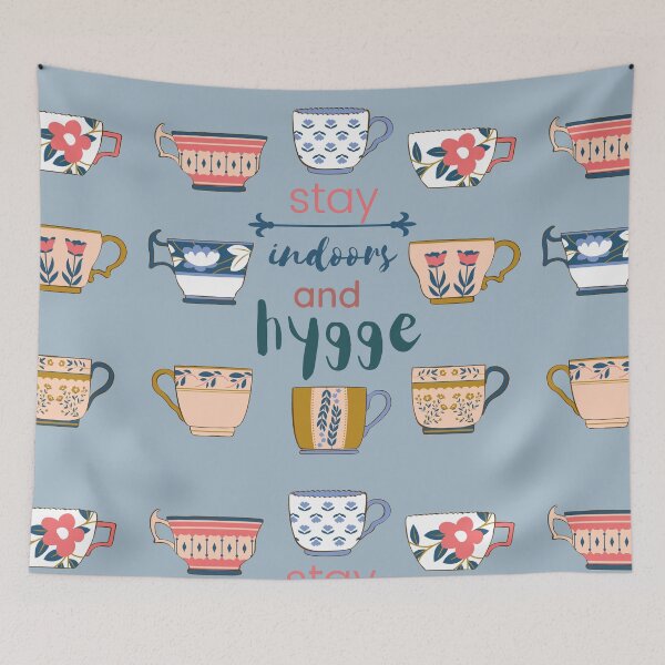 Item preview, Stay Indoors and Hygge designed and sold by hashnan21.