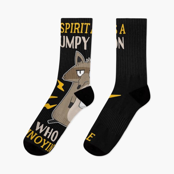 Item preview, My Spirit Animal Is A Grumpy Raccoon Funny Animal Lover Gift  designed and sold by suzanso.