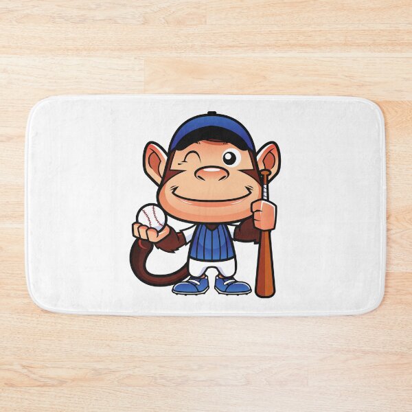 Item preview, Funny Monkey For Baseball Fans designed and sold by King of Colored Stickers.