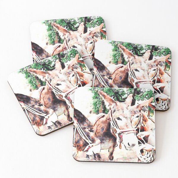 Item preview, Man with donkeys designed and sold by Giuseppe Cocco.