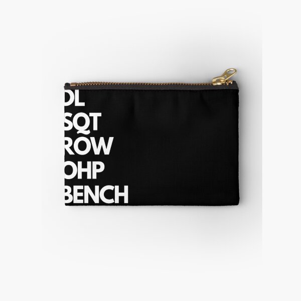 Item preview, Deadlift, squat, row, overhead press, bench press - 5x5 Workout Junkie designed and sold by WildBerryArt.