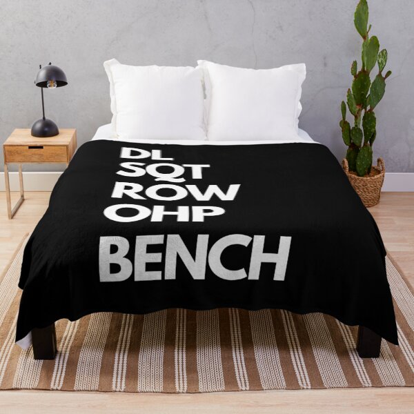 Item preview, Deadlift, squat, row, overhead press, bench press - 5x5 Workout Junkie designed and sold by WildBerryArt.