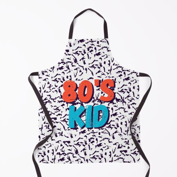 Item preview, 80s kid Bold text typography : Fun, motivational and inspirational quotes with bright colorful minimalist rad pop art in red blue 1980s retro hipster style Memphis animal pattern background designed and sold by Inside Head.