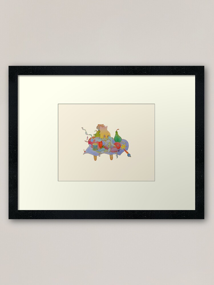 Alternate view of Lunch Table Framed Art Print