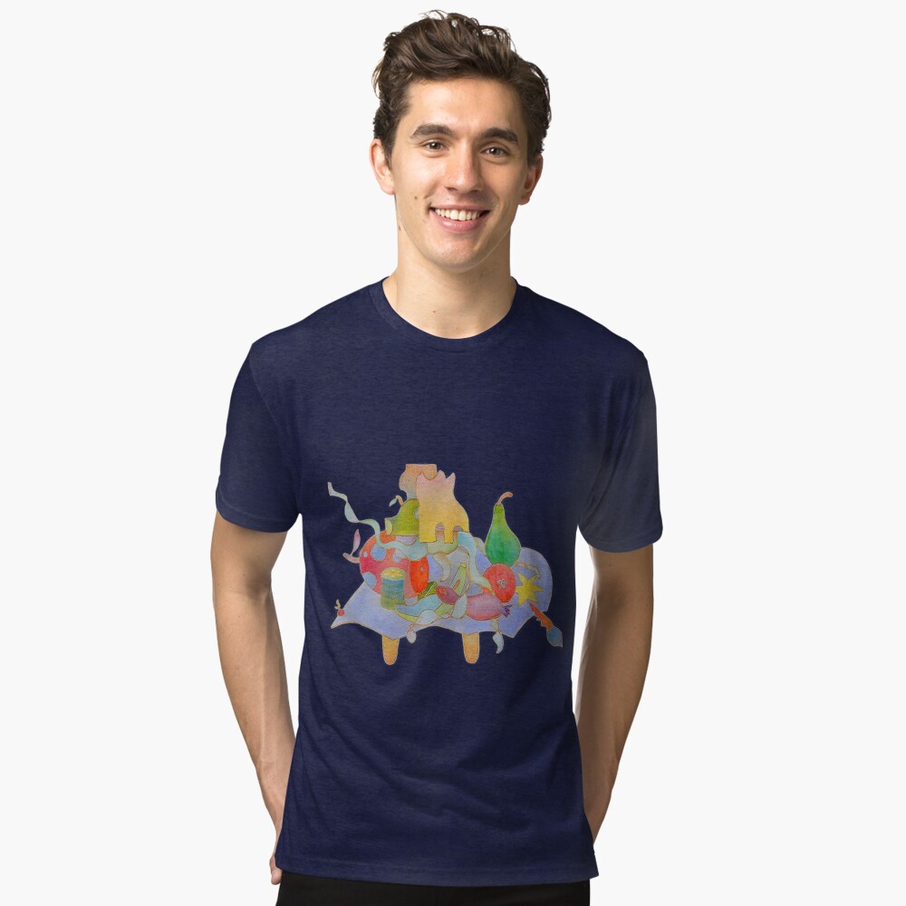 Item preview, Tri-blend T-Shirt designed and sold by AnnetteArt.