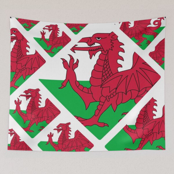Item preview, Wales Welsh flag designed and sold by CricciethPrint.