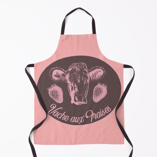 Aperçu de l'œuvre Vache aux fraises, Vache Aux Fraises, Lait aux fraises, Vache aux fraises Vintage créée et vendue par AstroJumble.