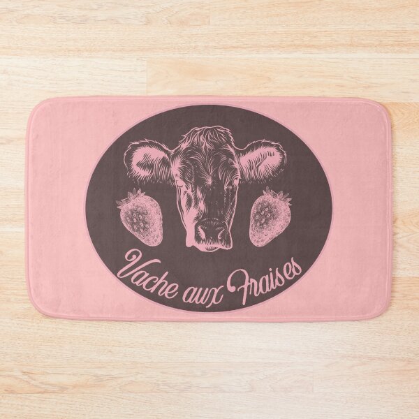 Item preview, Strawberry Cow, Vache Aux Fraises, Strawberry Milk, Vintage Strawberry Cow designed and sold by AstroJumble.