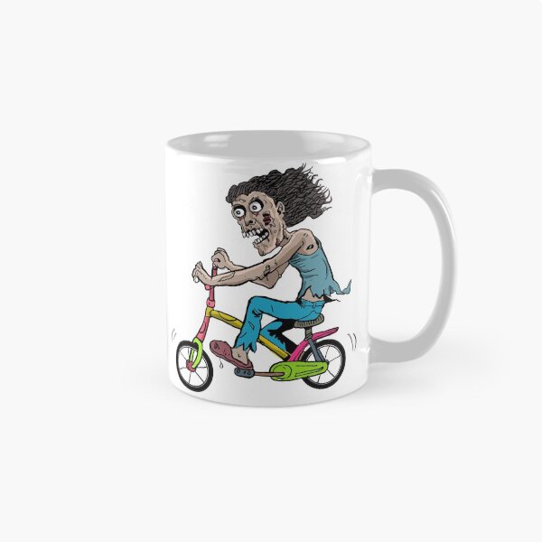 Item preview, zombie bicycle zombie on a bicycle  designed and sold by toastygoat.