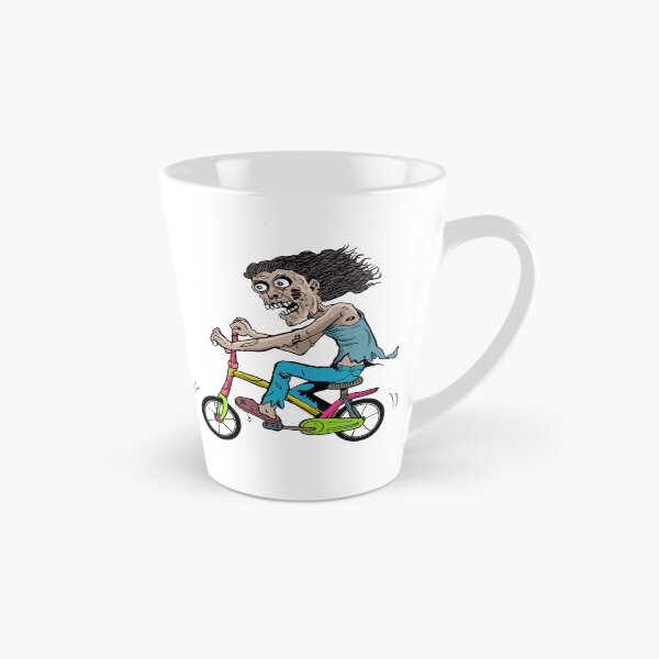 Item preview, zombie bicycle zombie on a bicycle  designed and sold by toastygoat.
