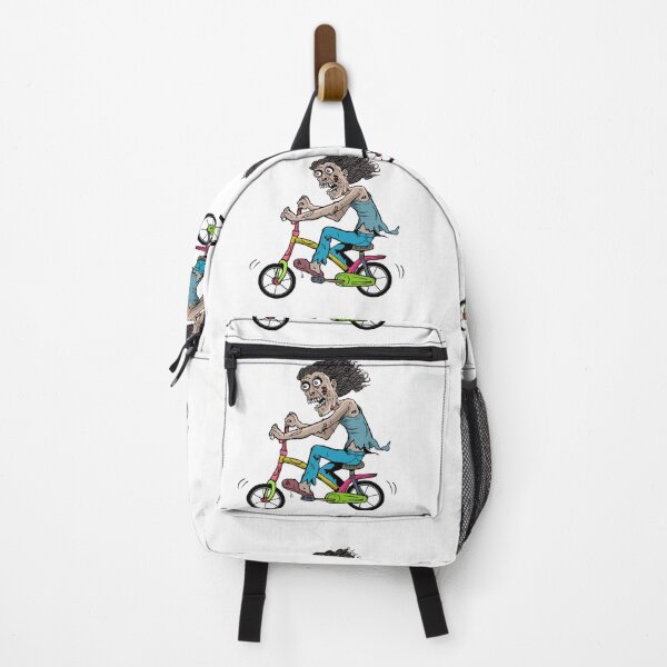 Item preview, zombie bicycle zombie on a bicycle designed and sold by toastygoat.