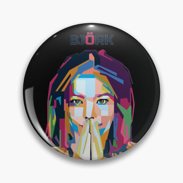 Item preview, Abstract Bjork in WPAP Popart designed and sold by naras309.
