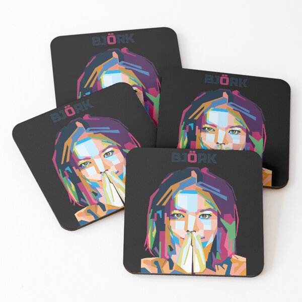 Item preview, Abstract Bjork in WPAP Popart designed and sold by naras309.