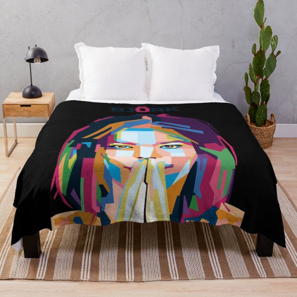 Item preview, Abstract Bjork in WPAP Popart designed and sold by naras309.