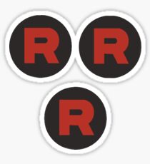 Team Rocket Sticker Bundle Sticker