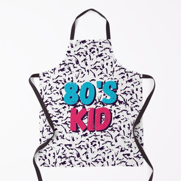 Item preview, 80s kid Bold text typography : Fun, motivational and inspirational quotes with bright colorful minimalist rad pop art in blue pink 1980s retro hipster style Memphis animal pattern background designed and sold by Inside Head.