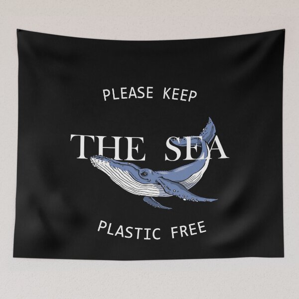 Item preview, Please keep the sea plastic free environment sea designed and sold by amagaclothing.