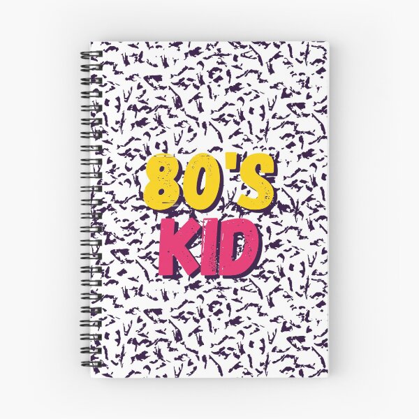 Item preview, 80s kid Bold text typography : Fun, motivational and inspirational quotes with bright colorful minimalist rad pop art in yellow pink 1980s retro hipster style Memphis animal pattern background designed and sold by Inside Head.