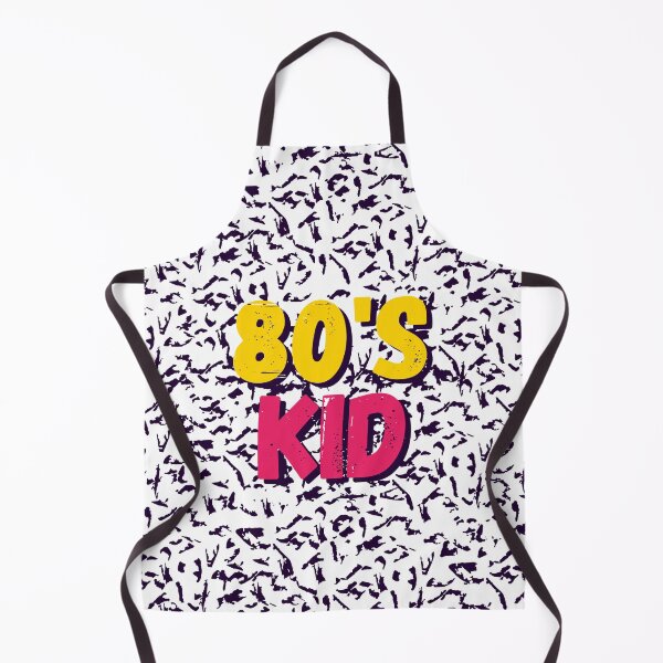 Item preview, 80s kid Bold text typography : Fun, motivational and inspirational quotes with bright colorful minimalist rad pop art in yellow pink 1980s retro hipster style Memphis animal pattern background designed and sold by Inside Head.