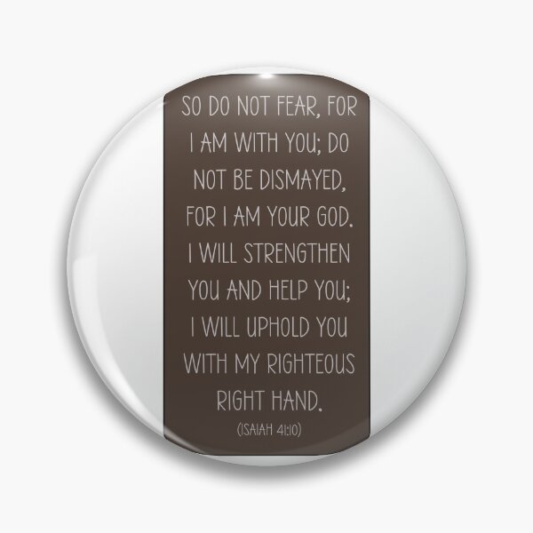 Item preview, Bible Verses Sticker, Isaiah, Bible Quote, Faith, Christian Stickers, Isaiah 41:10 designed and sold by SHiNStudio.