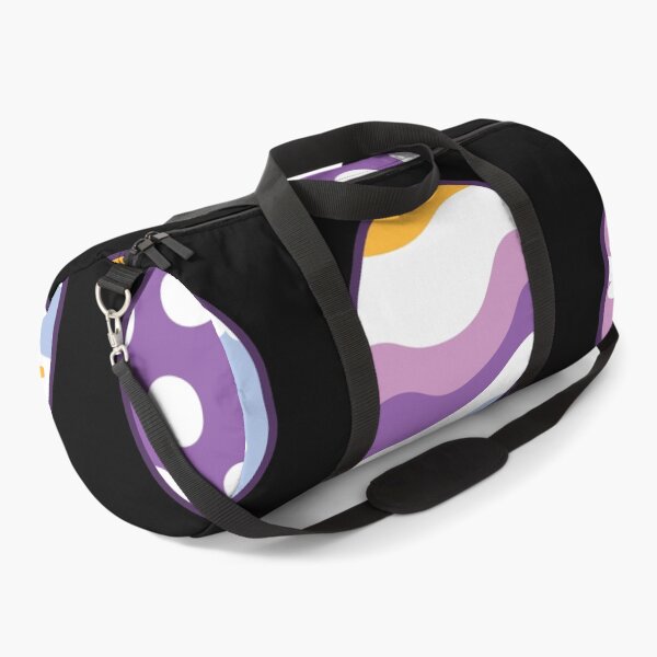 Item preview, Egg Pattern | Purple Orange | Stripes Clouds Flowers Dots | Black designed and sold by Wintre2.