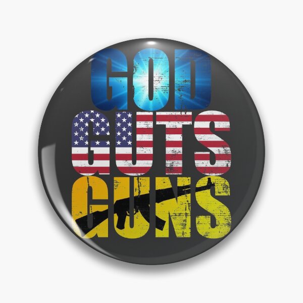 Item preview, God, Guts, Guns designed and sold by HappySchnapper.