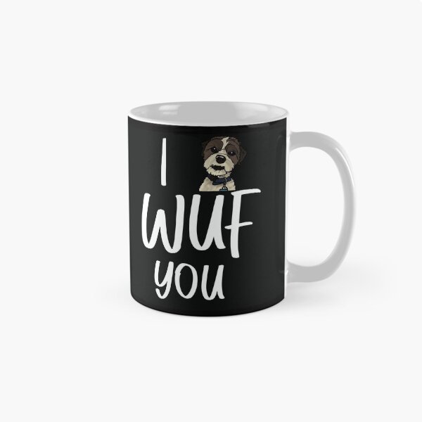 Item preview, i wuf you dog loves owner i love you designed and sold by toastygoat.
