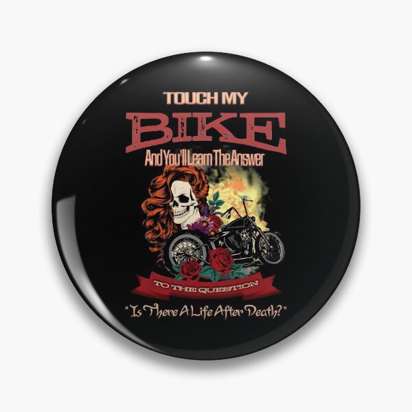 Item preview, Touch My Bike And You'll Learn The Answer  designed and sold by david parry.