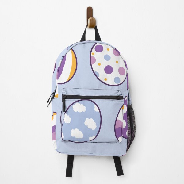 Item preview, Egg Pattern | Purple Orange | Stripes Clouds Flowers Dots | Light designed and sold by Wintre2.