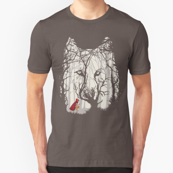 Little Red Woods Run Slim Fit T-Shirt