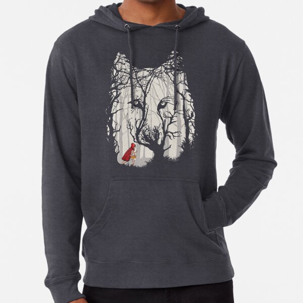 Little Red Woods Run Lightweight Hoodie