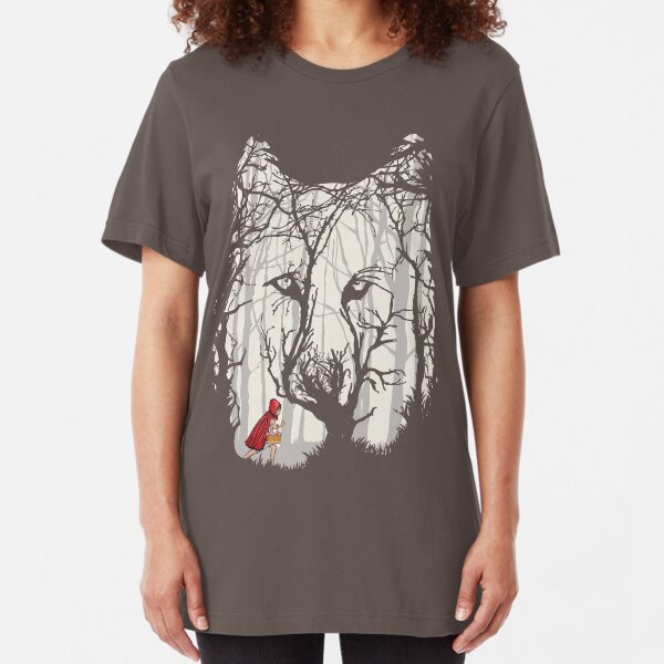 Little Red Woods Run Slim Fit T-Shirt