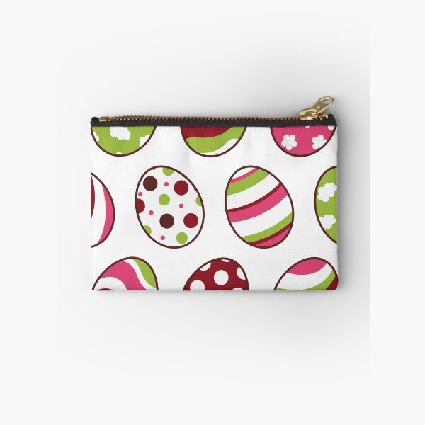 Item preview, Egg Pattern | Pink Green | Stripes Clouds Flowers Dots | White designed and sold by Wintre2.
