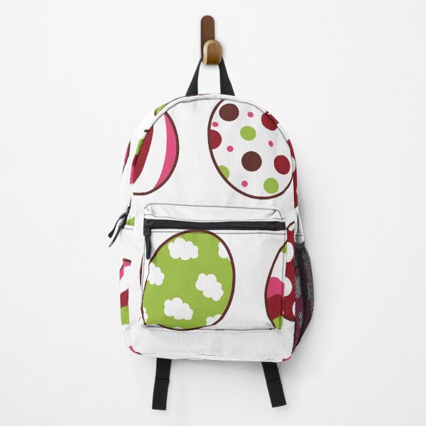 Item preview, Egg Pattern | Pink Green | Stripes Clouds Flowers Dots | White designed and sold by Wintre2.