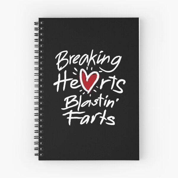 Item preview, Breaking hearts Blastin' farts designed and sold by ElsieUnderwood.