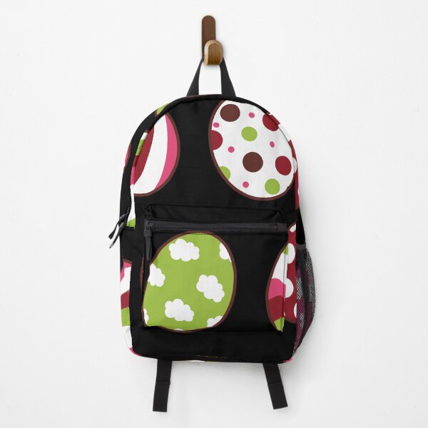 Item preview, Egg Pattern | Pink Green | Stripes Clouds Flowers Dots | Black designed and sold by Wintre2.