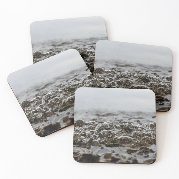 Item preview, Waves Bubbling on Rocks Photographic Image designed and sold by AustaArt.