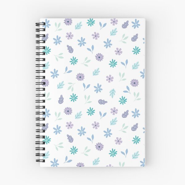 Item preview, Little Blue and Purple Flower Seamless Pattern designed and sold by marettamaa.