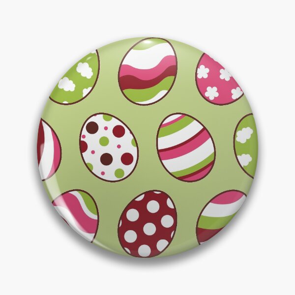 Item preview, Egg Pattern | Pink Green | Stripes Clouds Flowers Dots | Light Green designed and sold by Wintre2.